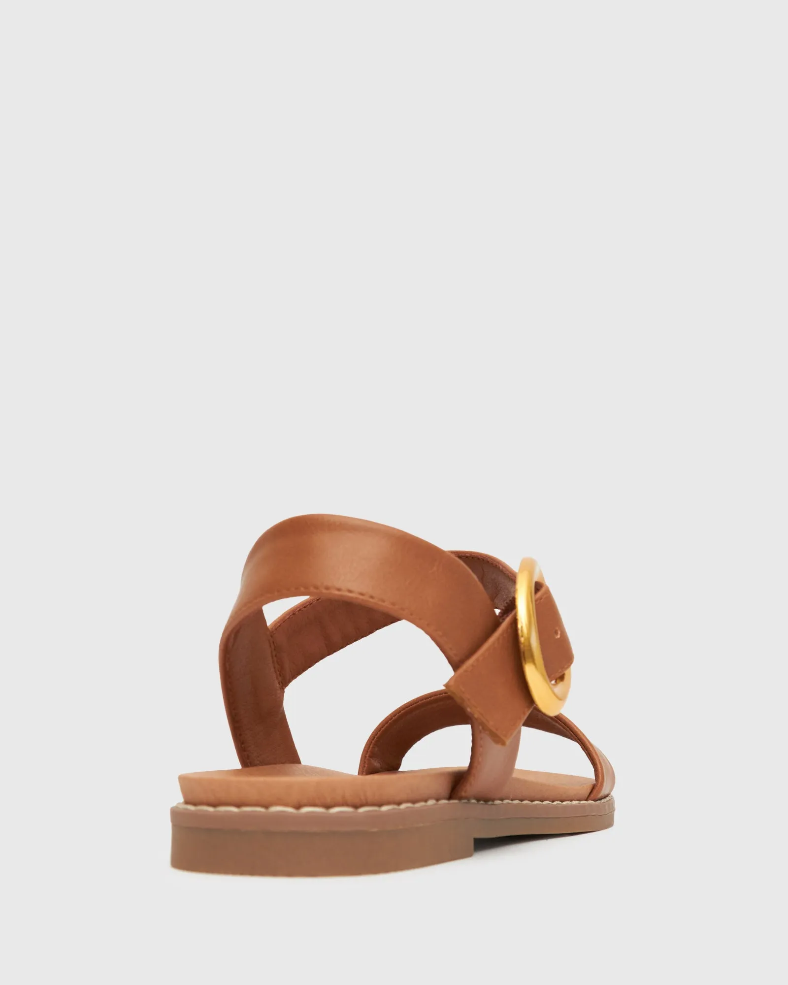 PRE-ORDER Wider Fit ATLANTA Vegan Flat Sandals