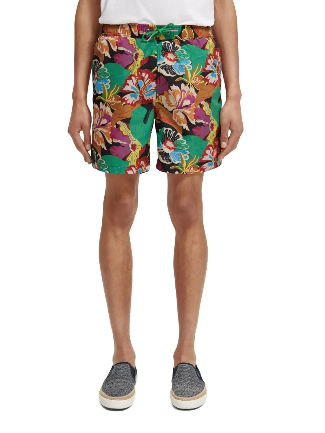 Printed Swim Short (Multi Color) - S1724145716