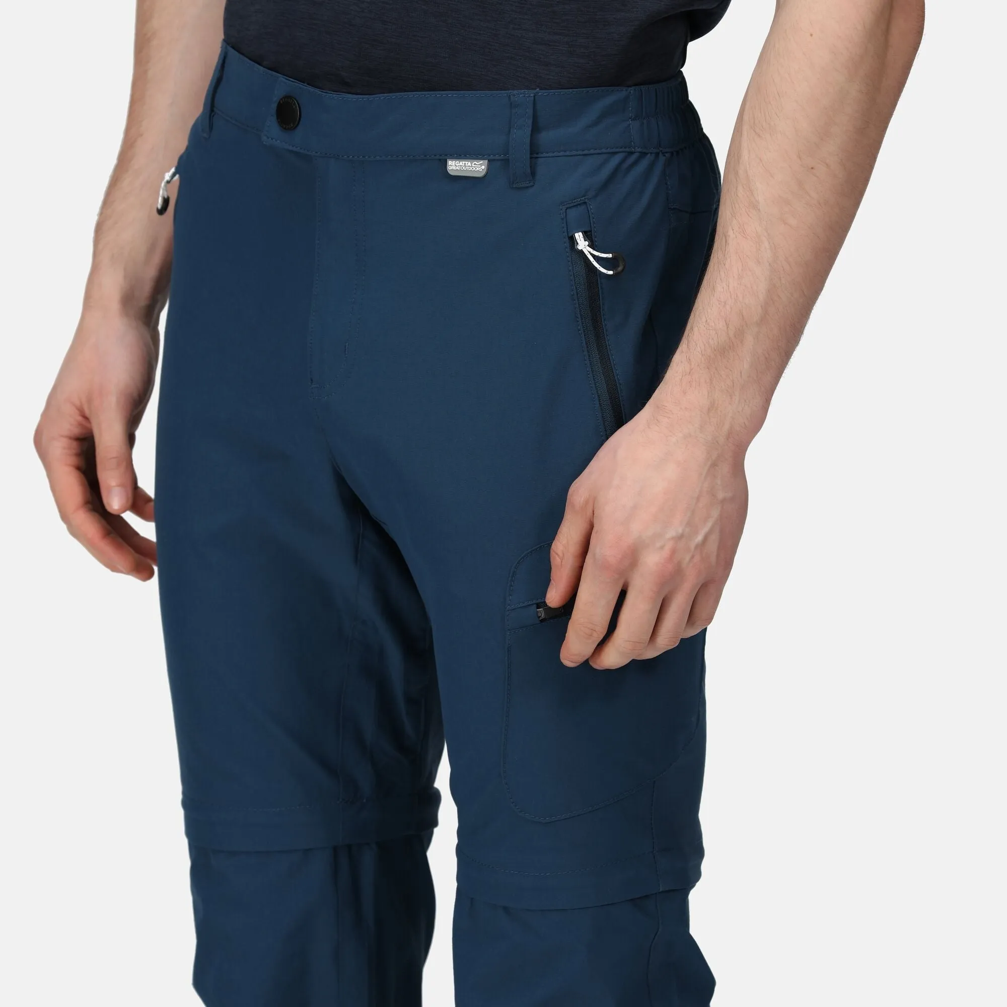 Regatta Mens Highton Zip Off Lightweight Walking Trousers