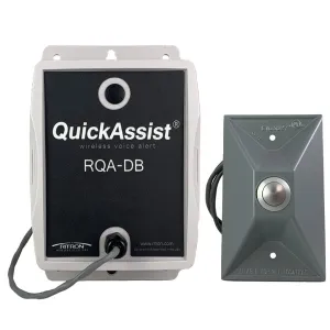 Ritron Quick Assist RQA-451-DB-PACK UHF (450-470MHz) Wireless Voice Door Bell