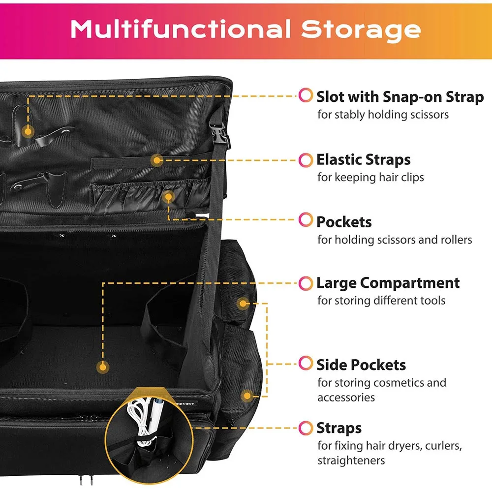 Rolling Case for Event Planner, Sales Rep