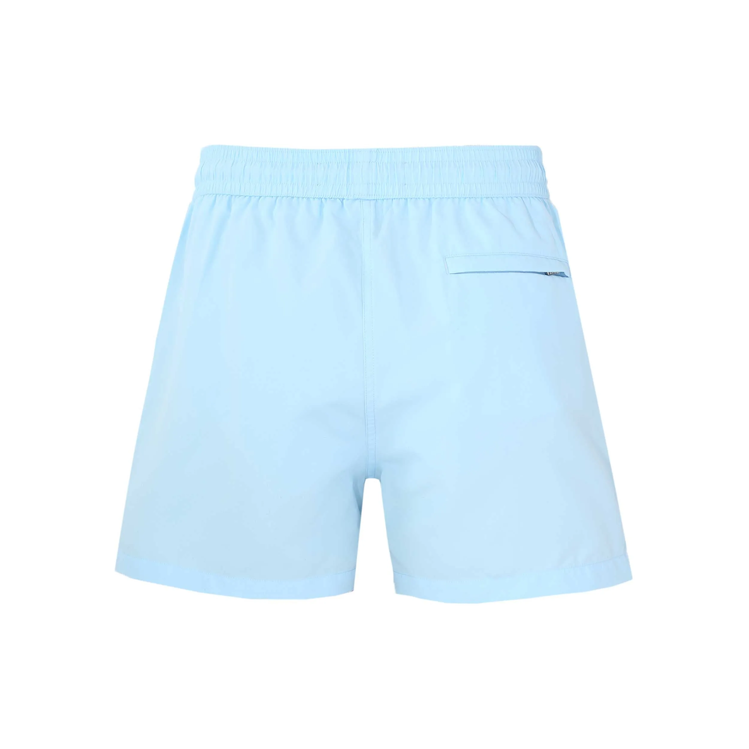 Sandbanks Retro Swim Shorts in Crystal Blue