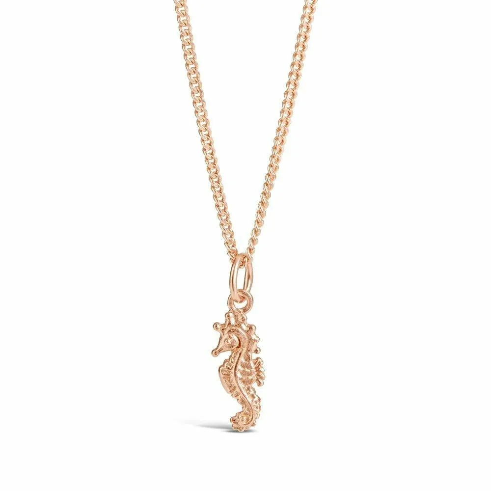 Seahorse Pendant | Rose Gold