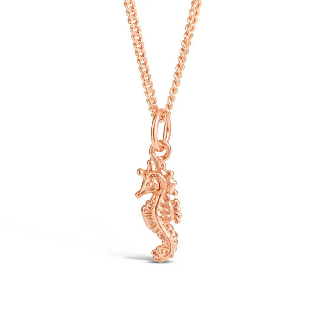 Seahorse Pendant | Rose Gold