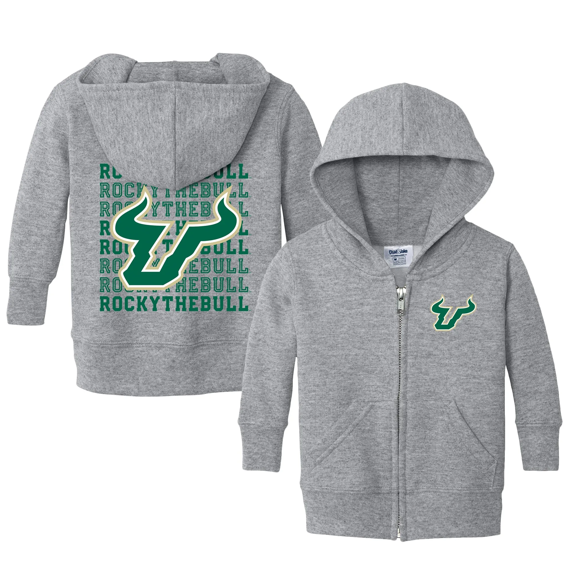 South Florida Bulls Retro Infant Full-Zip Sweatshirt