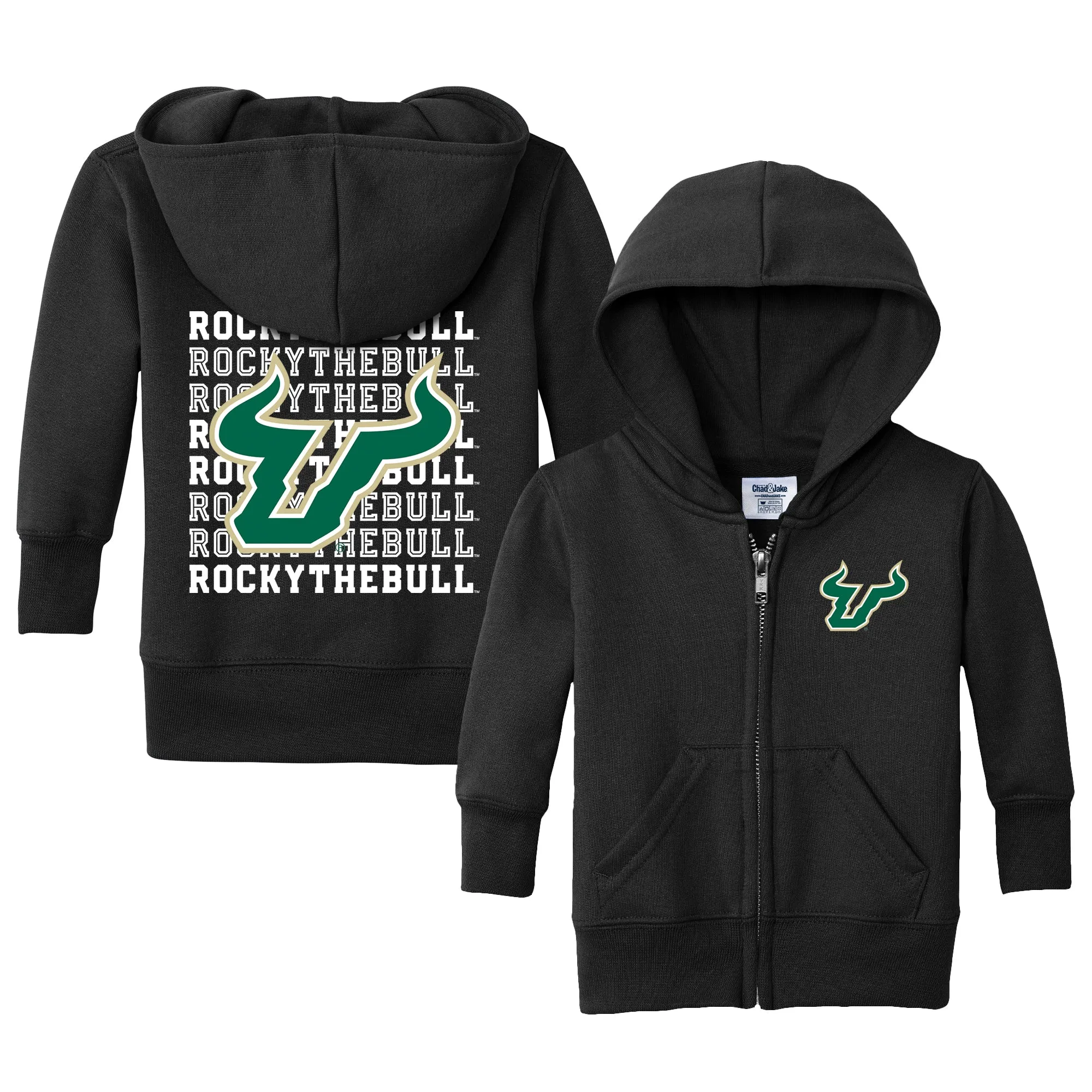 South Florida Bulls Retro Infant Full-Zip Sweatshirt