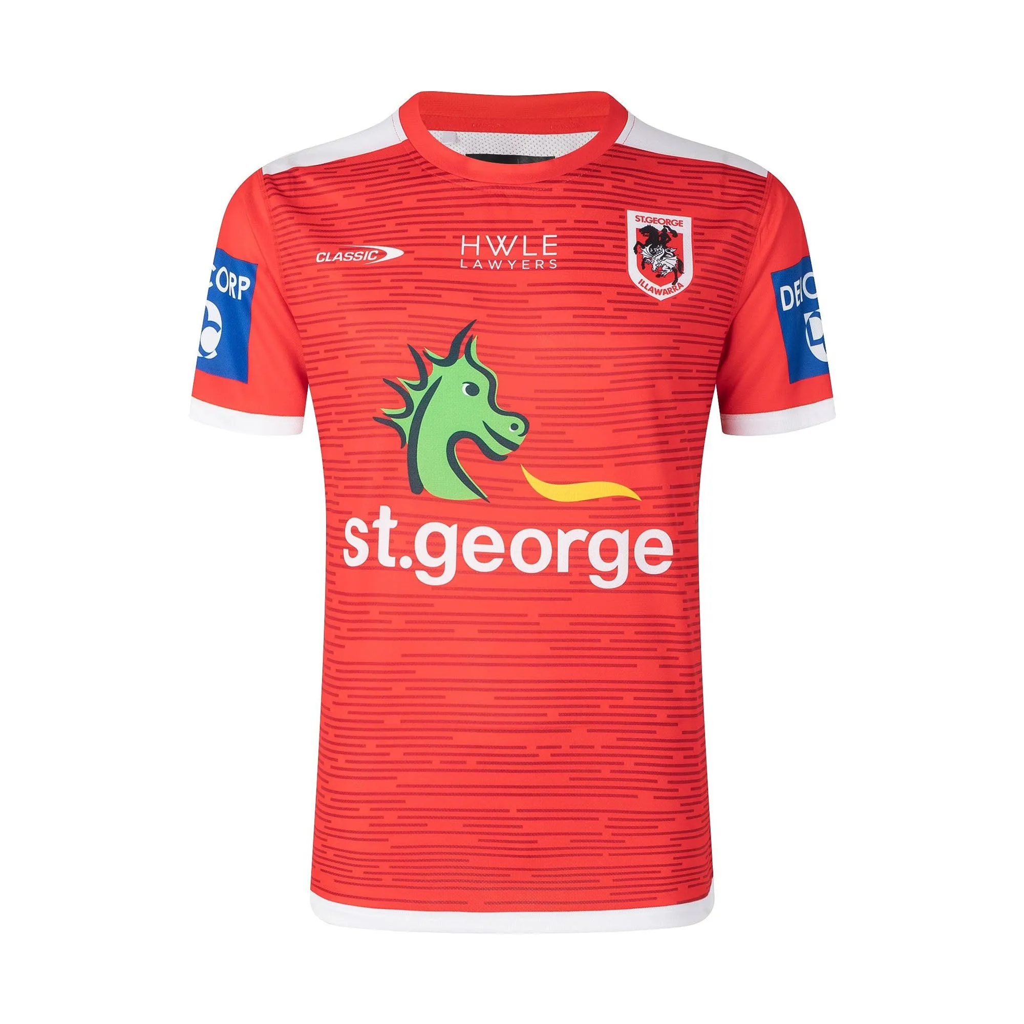 St George Illawarra Dragons  Training Tee Shirt  Shirt Adults