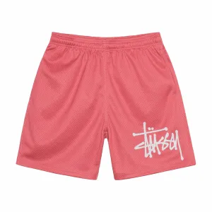 Stüssy Mesh Short Big Basic (Rose)