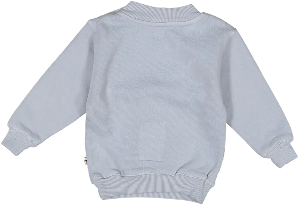 TERRIBLE TWOS SWEATER-SKY STRIPE