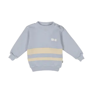 TERRIBLE TWOS SWEATER-SKY STRIPE