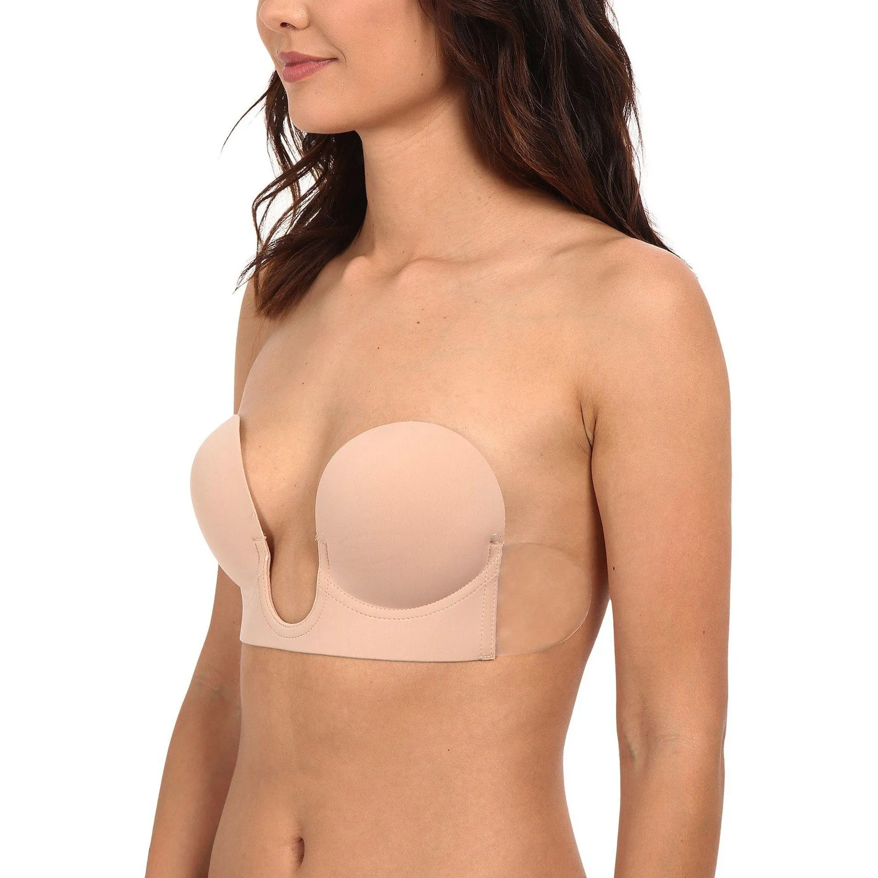 ToBeInStyle Women's Deep Plunge Convertible V Bra