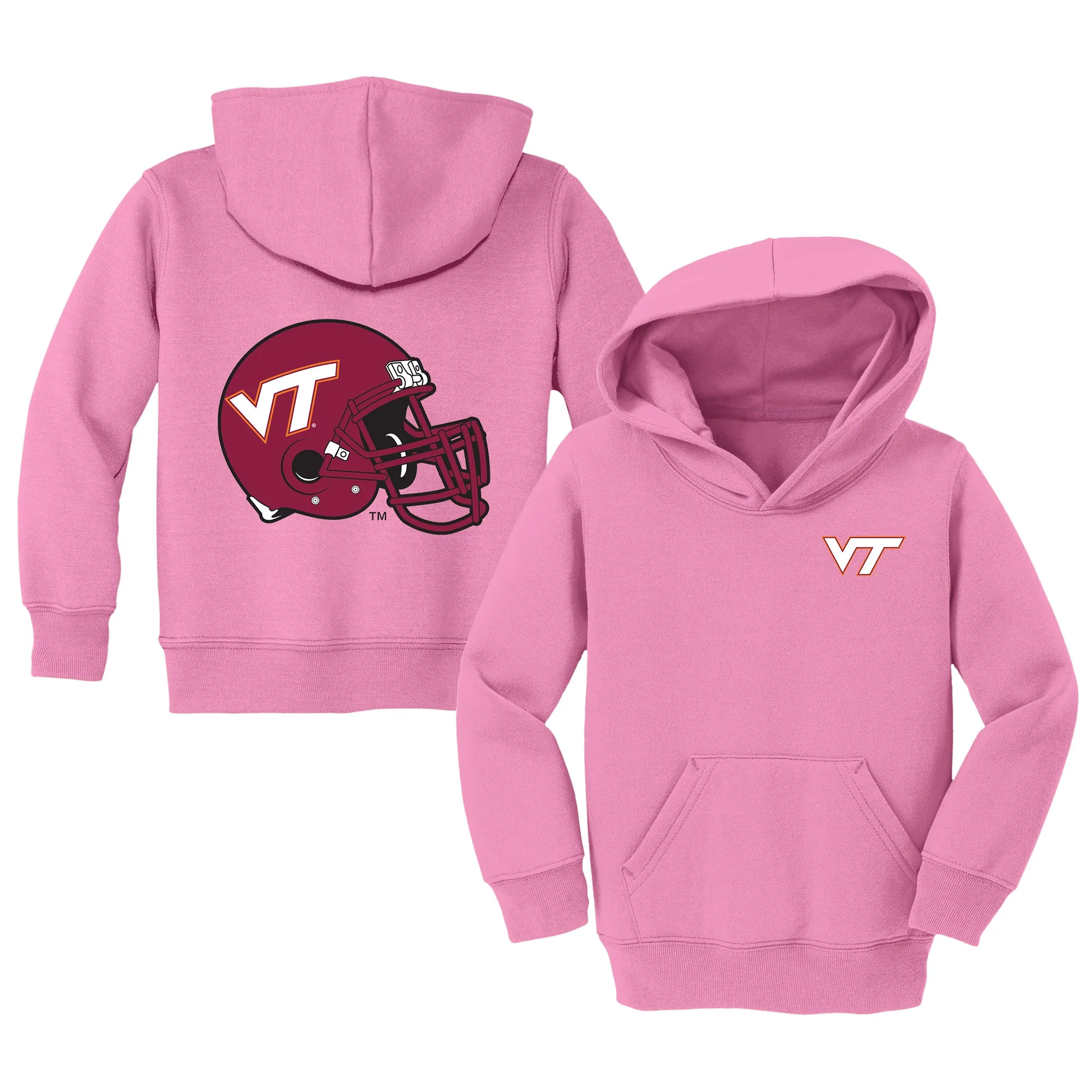 Virginia Tech Hokies Logo Toddler Pullover Sweatshirt