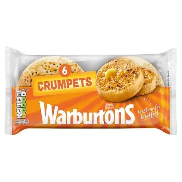 Warburtons 6 Crumpets